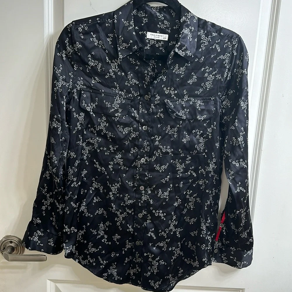 Equipment Femme Silk blouse - Picture 1 of 6